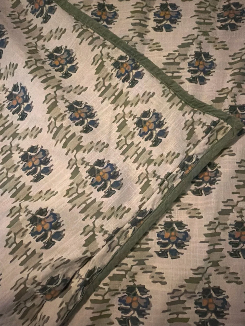 West Elm cotton duvet